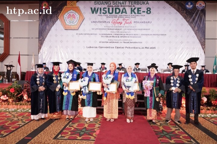 Universitas Hang Tuah Pekanbaru Lepas 431 Lulusan, Lebih Dari Separuh Terserap Industri